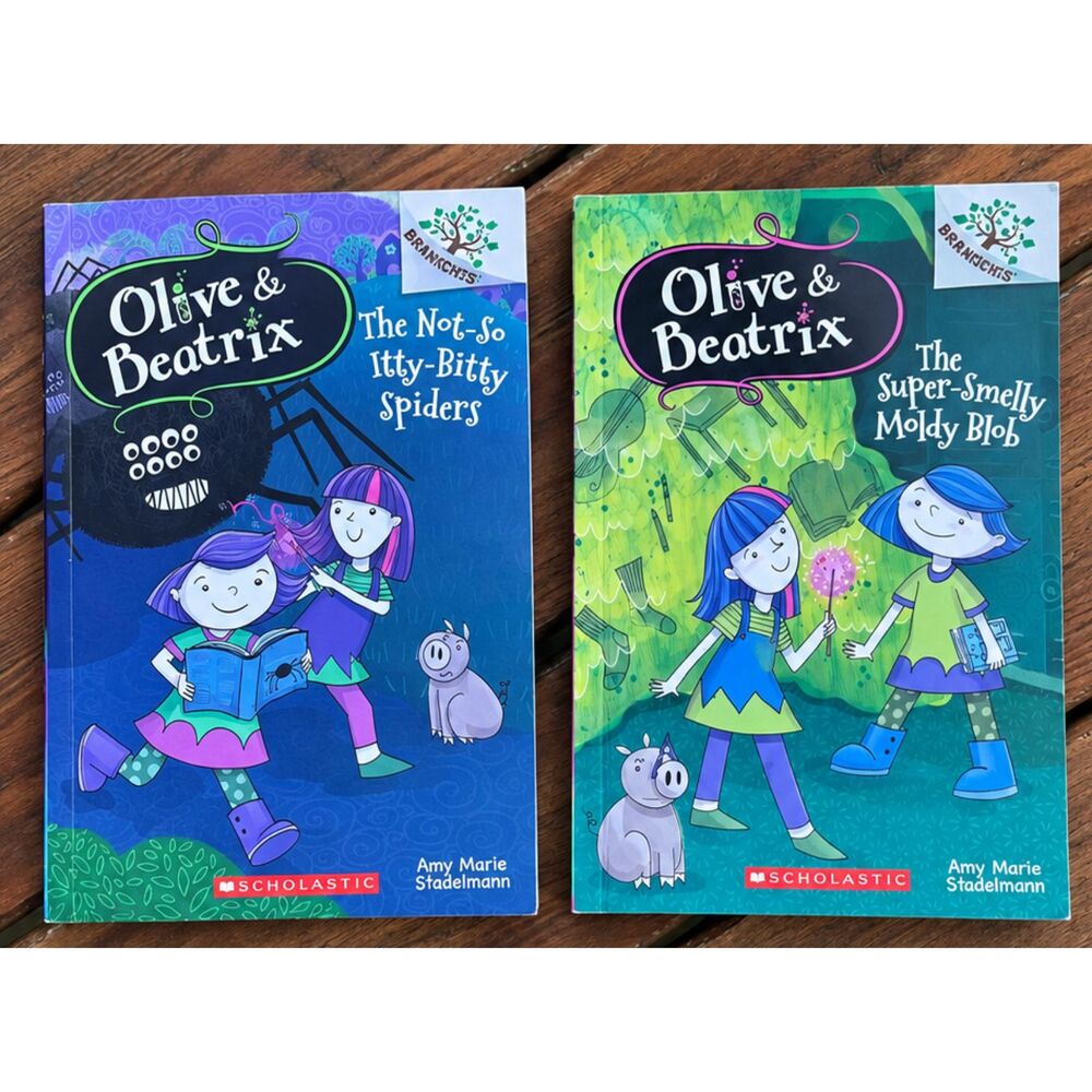 Olive & Beatrix Scholastic Branches 2 Book Set – Early Chapter Books Grade 2